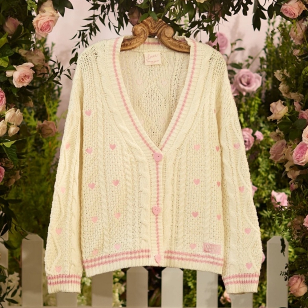 Taylor Swift Lover Cardigan BRAND NEW IN BAG Medium/Large